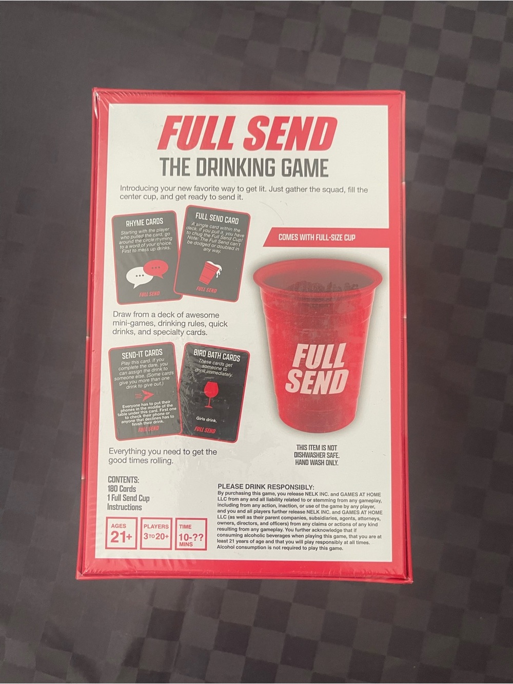 Full send drinking game - Picture 3 of 6
